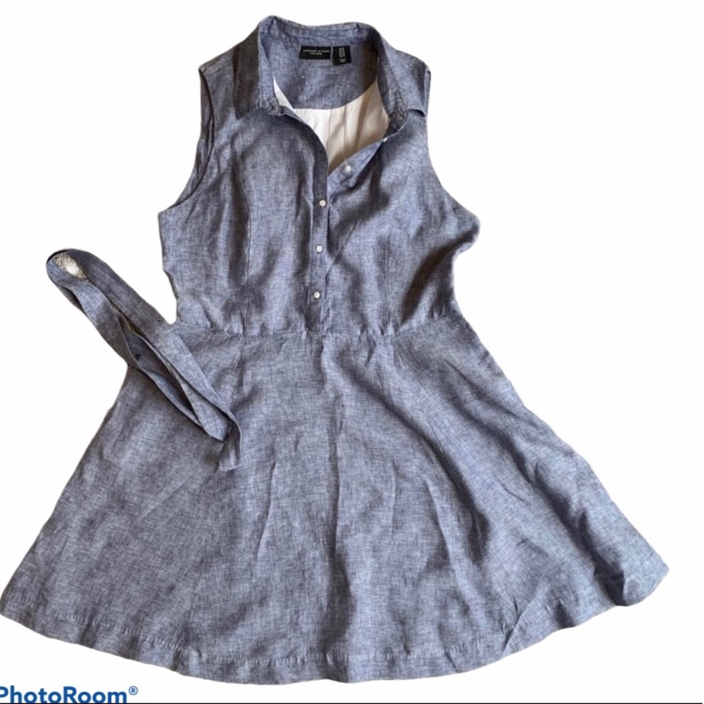Adrienne Vittadini 100% linen dress